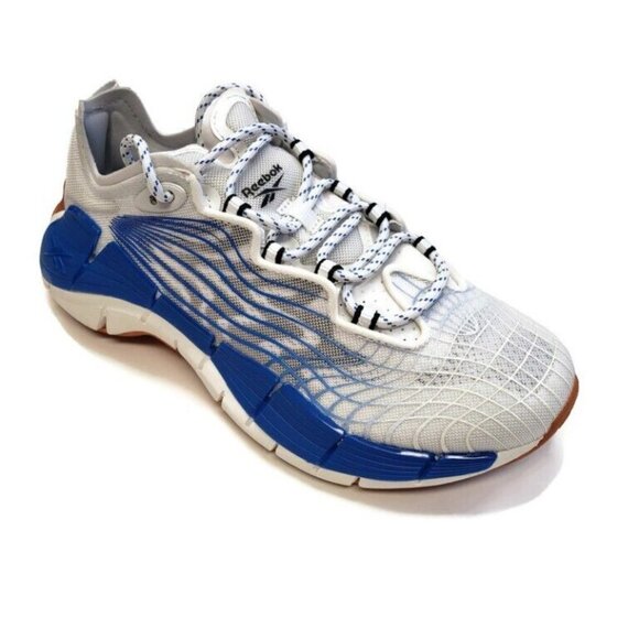 Reebok Other - Reebok Zig Kinetica II Running Shoes Mens Size 4.5 Womens 6 FX3019 White Blue
